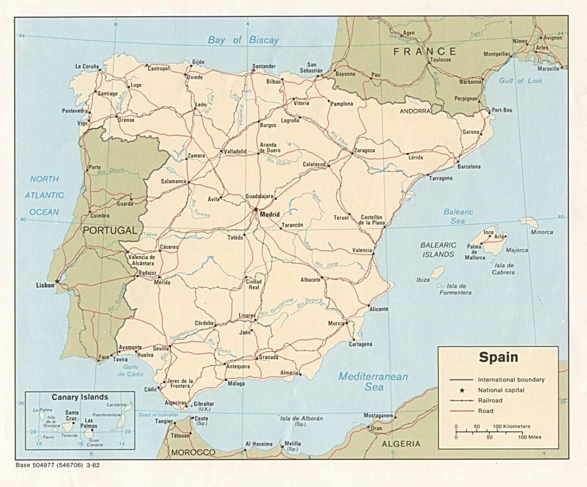 Madrid på kartan